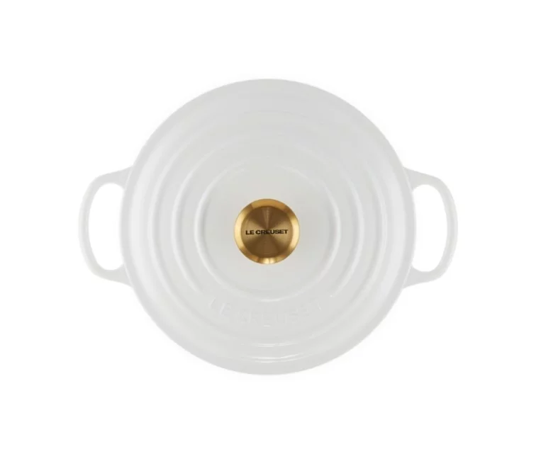 Le Creuset Čuguna katls apaļš Ø20cm / 2,4L balts Le Creuset Čuguna katls apaļš Ø20cm / 2,4L balts