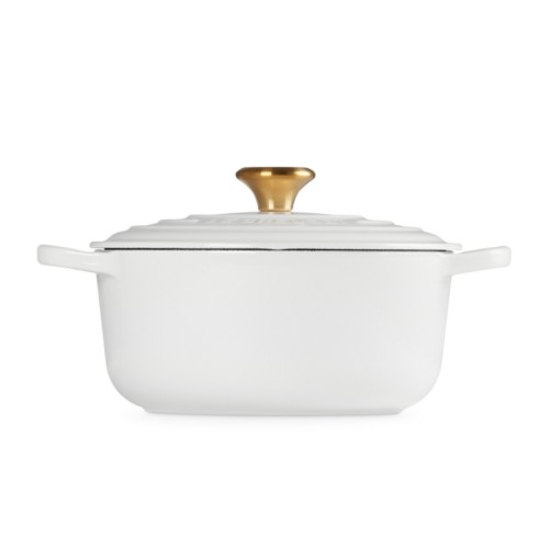 Le Creuset Malmpott ümmargune Ø24cm / 4,2L valge