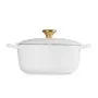 Le Creuset Čuguna katls apaļš Ø24cm / 4,2L balts Le Creuset Čuguna katls apaļš Ø24cm / 4,2L balts