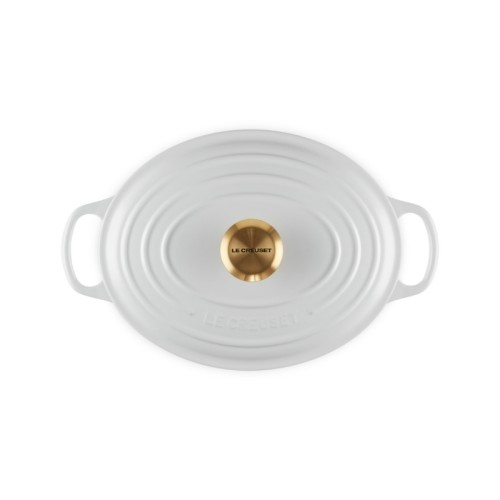 Le Creuset Malmpott ovaalne 27cm / 4,1L valge