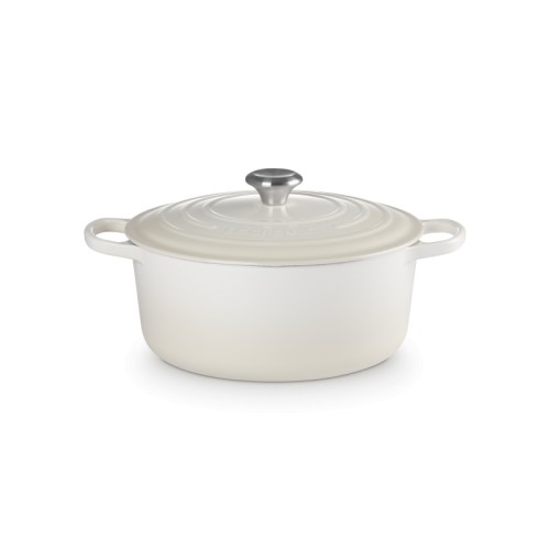 Malmpott ümmargune Ø34cm / 12L kreemikas