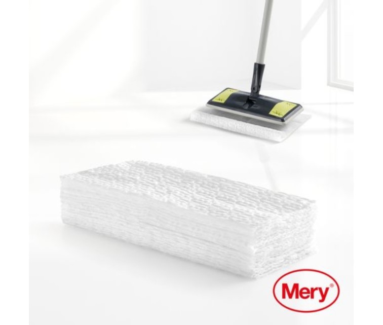 Putekļu savākšanas lupatiņas mikrošķiedras 20 gab. grīdas birstei Dust Mop 29,5x21,5cm