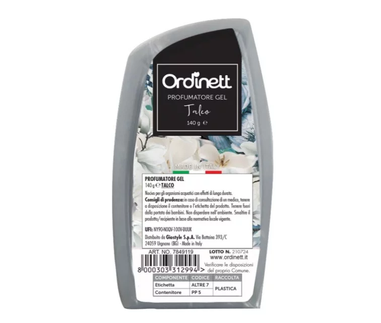 Aromatised air freshener gel 140g assorted Aromatised air freshener gel 140g assorted