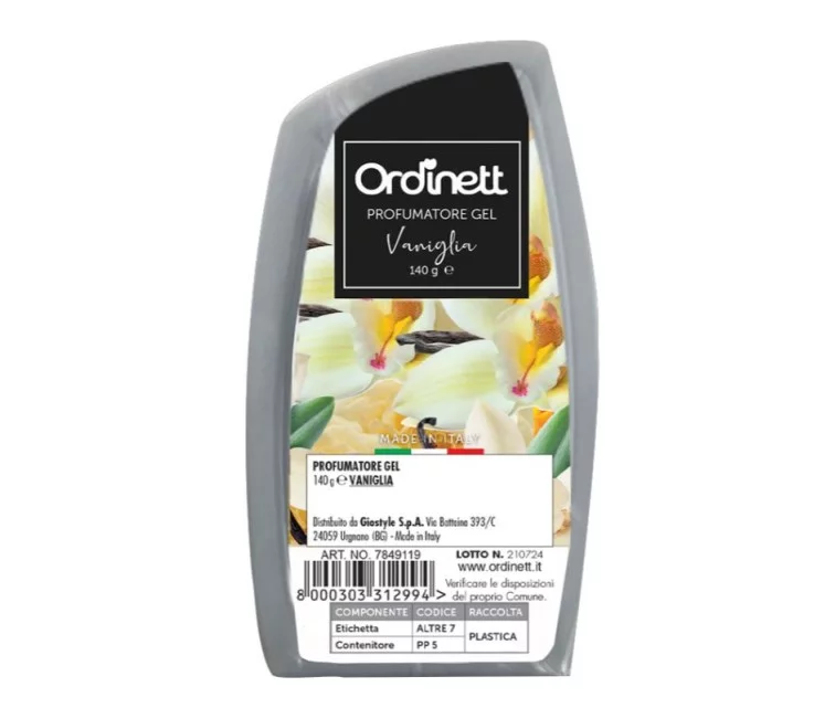 Aromatised air freshener gel 140g assorted Aromatised air freshener gel 140g assorted