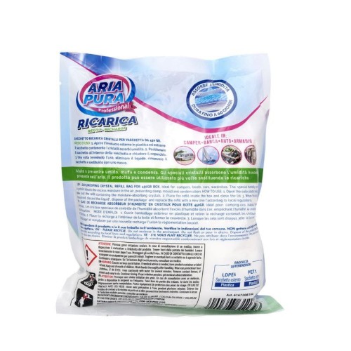 Mitruma absorbētāja papildinājums 3 gab. x 450g ābols  Mitruma absorbētāja papildinājums 3 gab. x 450g ābols