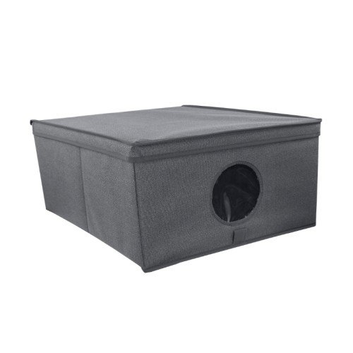 Kaste salokāma M izmēra 48x36x19cm Grey Kaste salokāma M izmēra 48x36x19cm Grey
