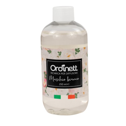 Aromātisko kociņu difuzora papildinājums 250ml baltais muskuss Aromātisko kociņu difuzora papildinājums 250ml baltais muskuss