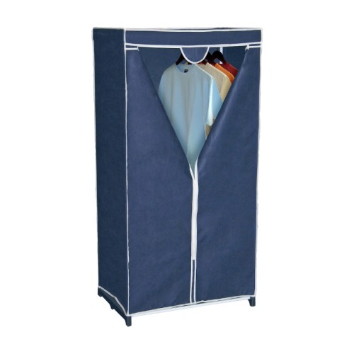 Drēbju skapis auduma Armadio Export 75x50x150cm zils Drēbju skapis auduma Armadio Export 75x50x150cm zils