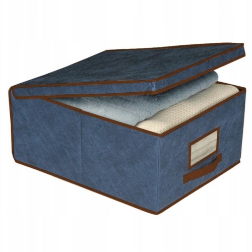 Box fabric 50 x 40 x 25cm Blue