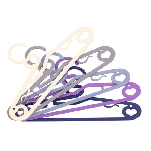 Riidepuud 5 tk. plastist Amor 42x0.8x21cm assortii