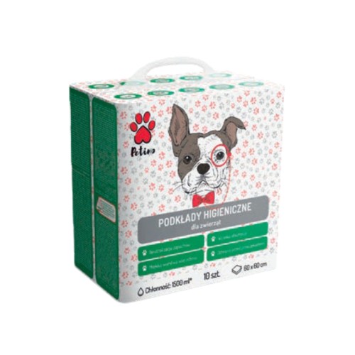 Absorbent pet pads 10 pcs. 60x60cm