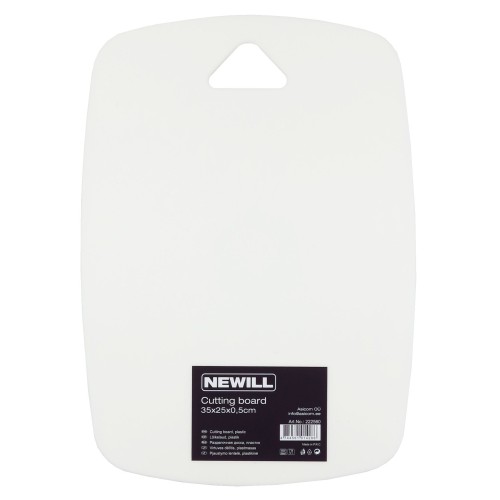 Cutting board plastic 35 x 25 x 0.5 cm white Cutting board plastic 35 x 25 x 0.5 cm white