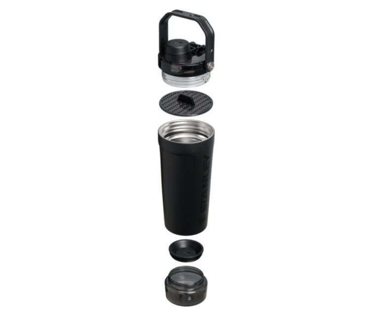 Termopudele The Activate Shaker 0,6L melna 2.0