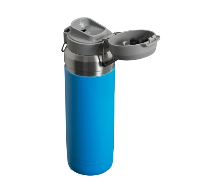 The Quick Flip Water Bottle Go 1,06L blue