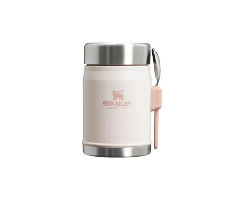 Термос пищевой The Legendary Food Jar + Spork 0,4 л светло-розовый Термос пищевой The Legendary Food Jar + Spork 0,4 л светло-розовый