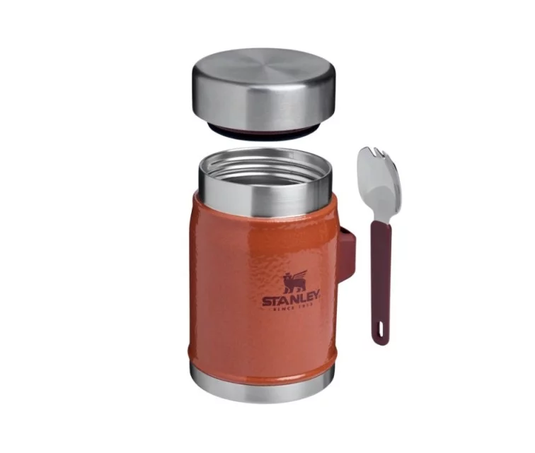 Termoss ēdienu The Legendary Food Jar + Spork 0,4L māla krāsā Termoss ēdienu The Legendary Food Jar + Spork 0,4L māla krāsā