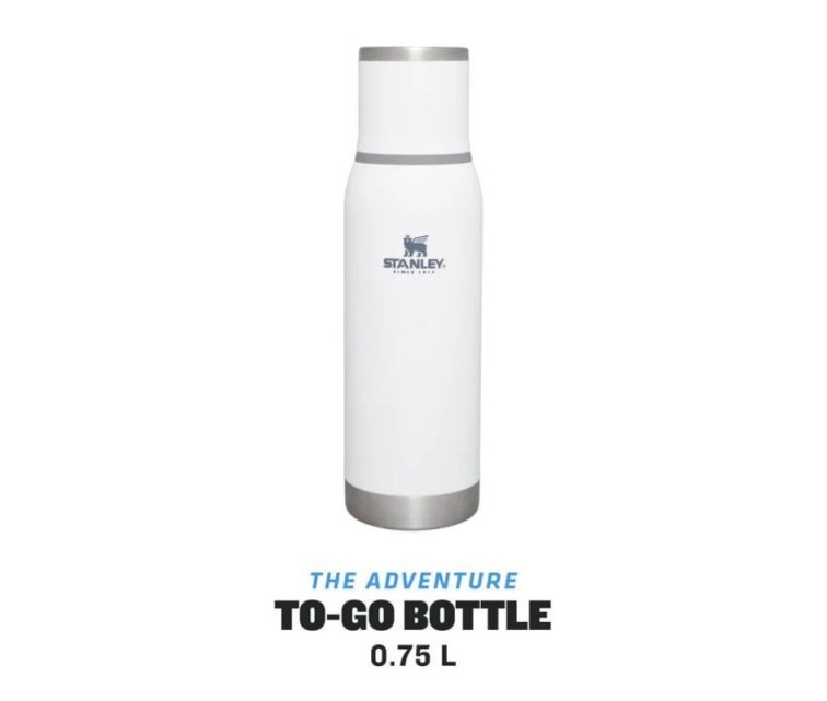 Termoss The Adventure To-Go Bottle 0.75L white