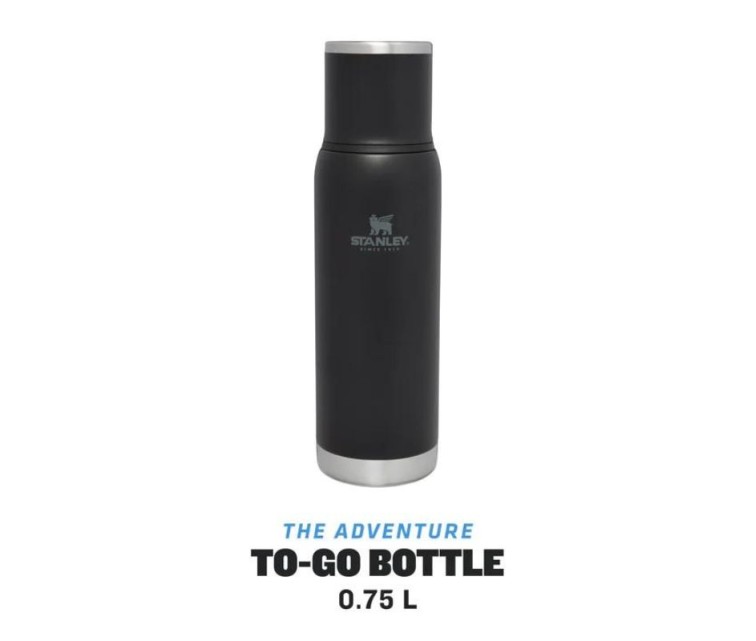 Thermos The Adventure To-Go Bottle 0,75 л черный