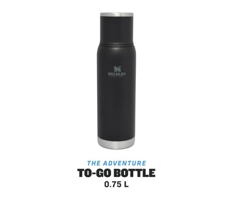 Termoss The Adventure To-Go Bottle 0.75L melns