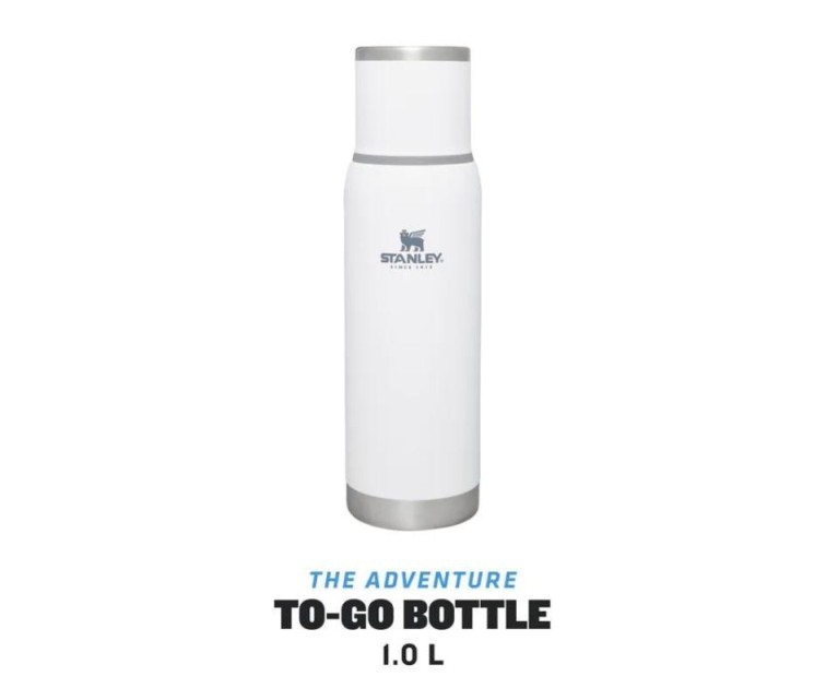 Termoss The Adventure To-Go Bottle 1L white