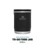 Termosas su maistu "The Adventure To-Go" 0,53 l, juodas Termosas su maistu "The Adventure To-Go" 0,53 l, juodas