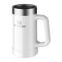 Beer mug The Big Grip Beer Stein 0.7L glossy white