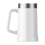 Beer mug The Big Grip Beer Stein 0.7L glossy white