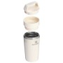 The Café-To-Go Travel Mug 0.35L in glossy cream color The Café-To-Go Travel Mug 0.35L in glossy cream color