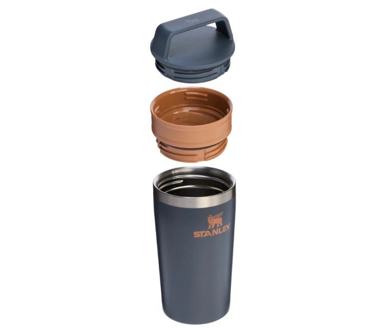 Termokrūze The Café-To-Go Travel Mug 0,35L pelēka Termokrūze The Café-To-Go Travel Mug 0,35L pelēka