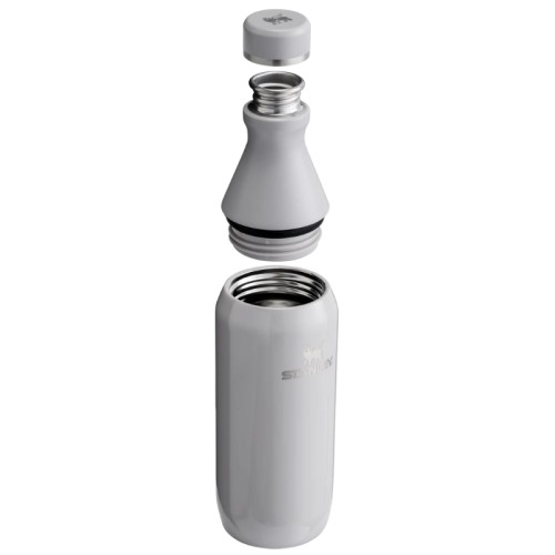 Termopudele The All Day Slim Bottle 0,35L glancēti gaiši pelēka