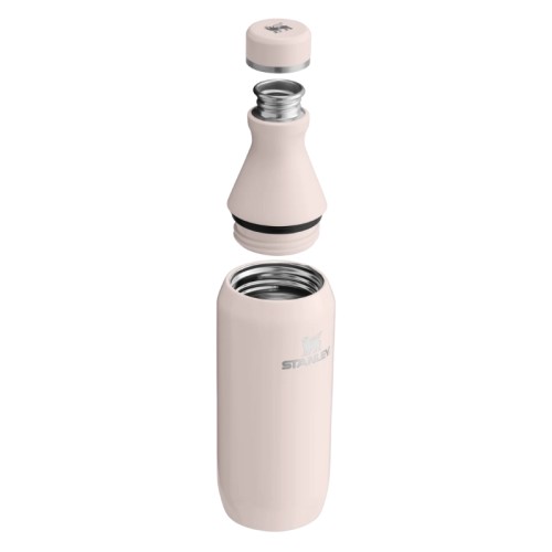 Thermos The All Day Slim Bottle 0.35L glossy light pink