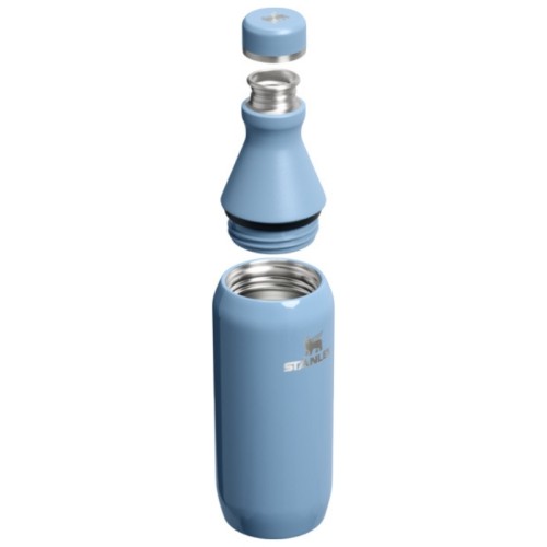 Termopudele The All Day Slim Bottle 0,35L glancēta zilganvioleta 