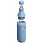 Termopudele The All Day Slim Bottle 0,35L glancēta zilganvioleta