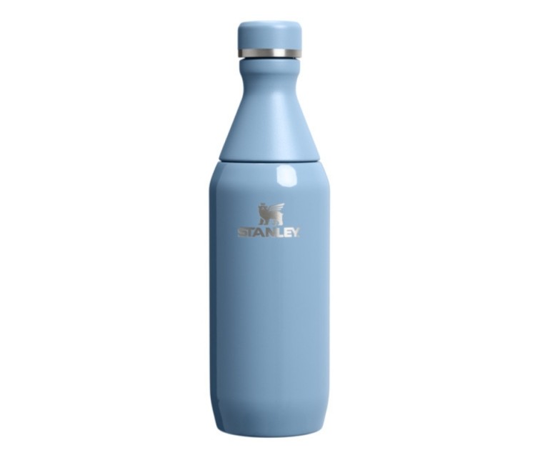 Termopudele The All Day Slim Bottle 0,35L glancēta zilganvioleta