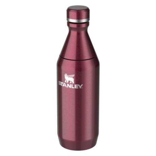 Termopudele The All Day Slim Bottle 0,35L glancēta tumši sarkana