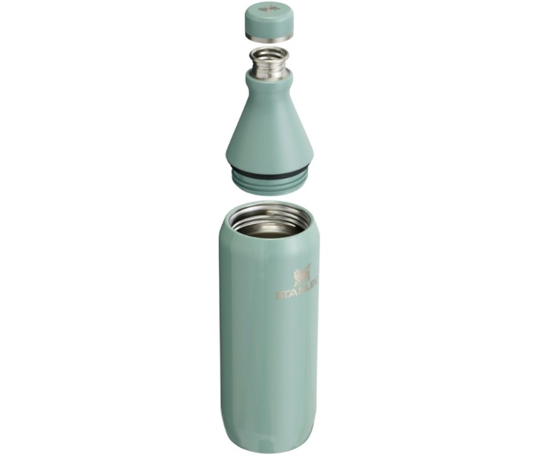 Thermo Bottle The All Day Slim Bottle 0,6L blue-grey