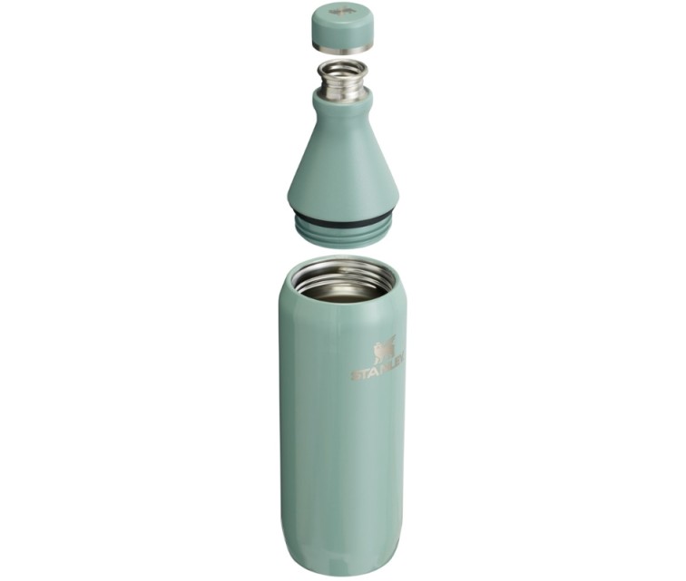 Termopudele The All Day Slim Bottle 0,6L zilganpelēka