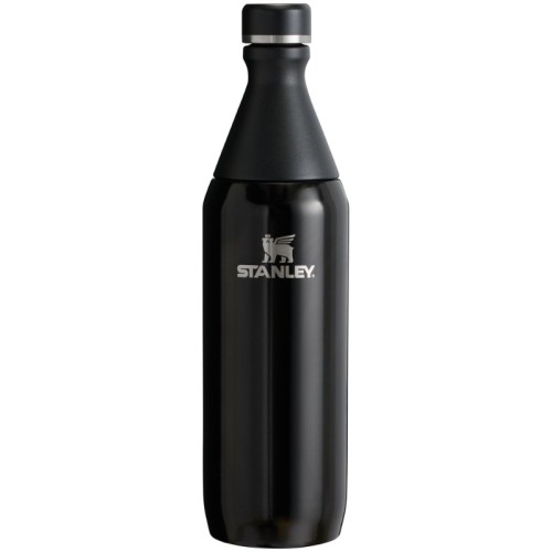 Termopudele The All Day Slim Bottle 0,6L glancēti melna Termopudele The All Day Slim Bottle 0,6L glancēti melna