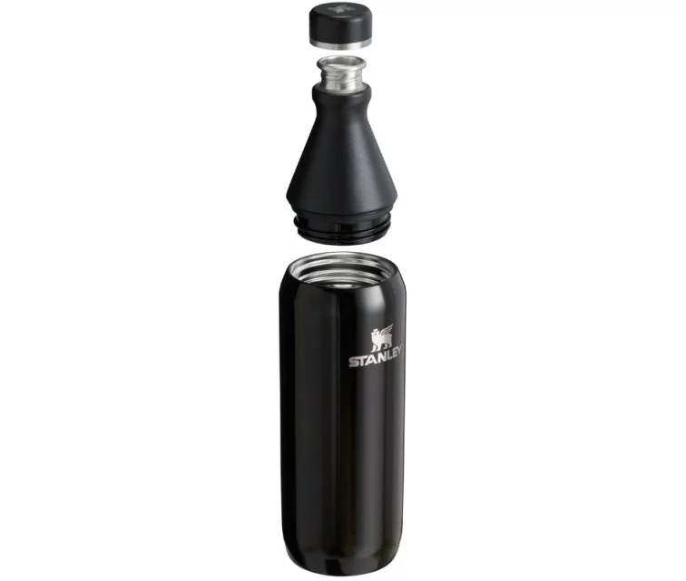 Thermo Bottle The All Day Slim Bottle 0,6L black Thermo Bottle The All Day Slim Bottle 0,6L black