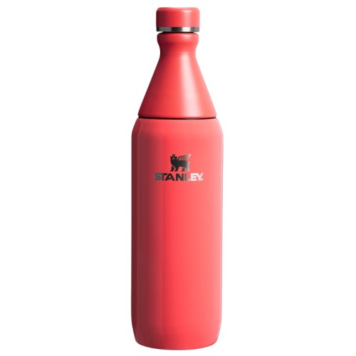 Termopudele The All Day Slim Bottle 0,6L glancēti koraļu sarkanoranža