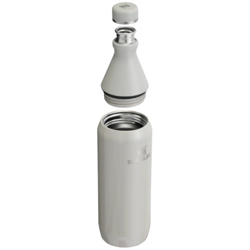 Termopudele The All Day Slim Bottle 0,6L glancēti gaiši pelēka