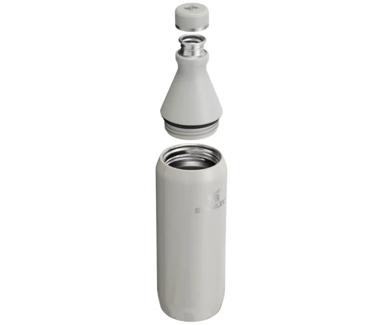 Thermos bottle The All Day Slim Bottle 0.6L glossy light grey Thermos bottle The All Day Slim Bottle 0.6L glossy light grey