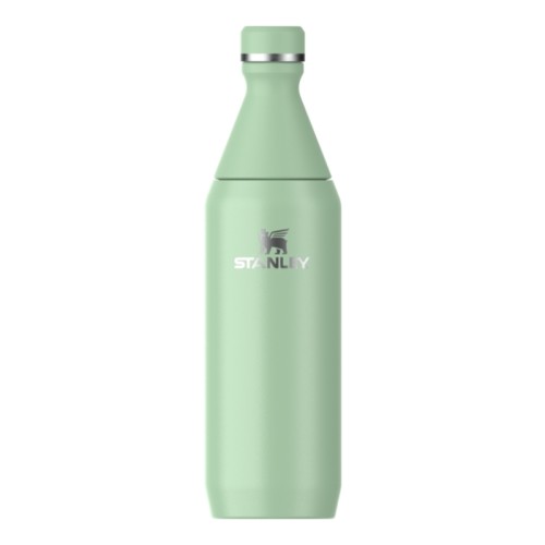 Termopudele The All Day Slim Bottle 0,6L glancēta pistāciju krāsā