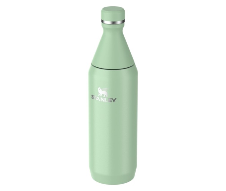 Termopudele The All Day Slim Bottle 0,6L glancēta pistāciju krāsā
