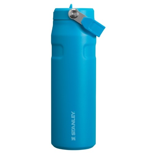 Termoso butelis su šiaudeliu The IceFlow Bottle Flip Straw 2.0 0.7L mėlynas Termoso butelis su šiaudeliu The IceFlow Bottle Flip Straw 2.0 0.7L mėlynas