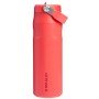 Termospudel kõrrega The IceFlow Bottle Flip Straw 2.0 0.7L korallpunane-oranž Termospudel kõrrega The IceFlow Bottle Flip Straw 2.0 0.7L korallpunane-oranž