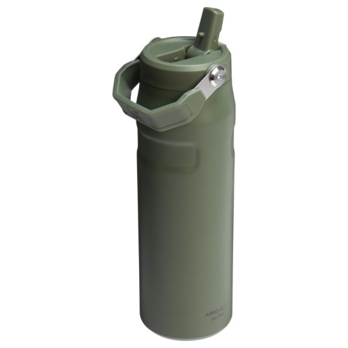 Термос с трубочкой The IceFlow Bottle Flip Straw 2.0 0.7л темно-зеленый