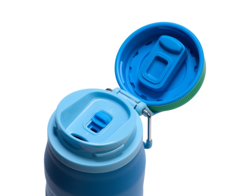 Termopudele The IceFlow Bottle Twist Flip 0,7L zila Termopudele The IceFlow Bottle Twist Flip 0,7L zila