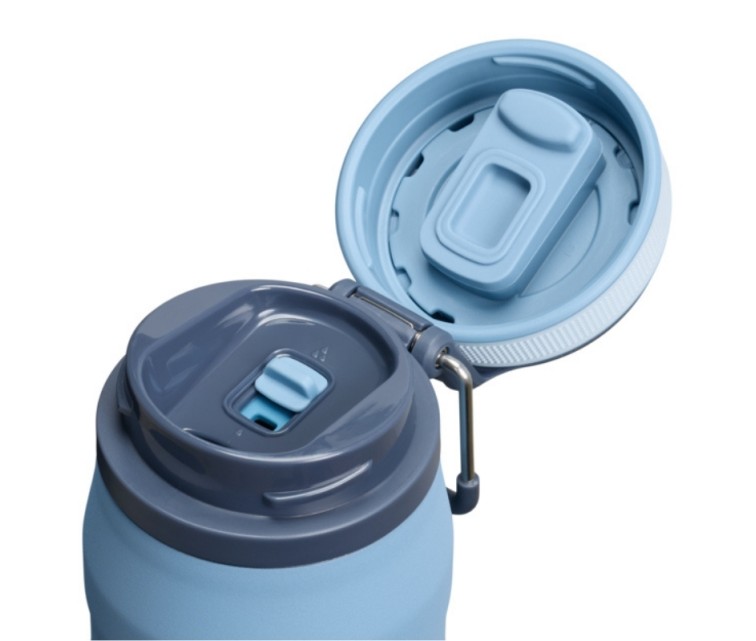 Termopudele The IceFlow Bottle Twist Flip 0,7L zilganvioleta