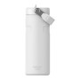 Thermos bottle with straw The IceFlow Bottle Flip Straw 2.0 0.47L white
